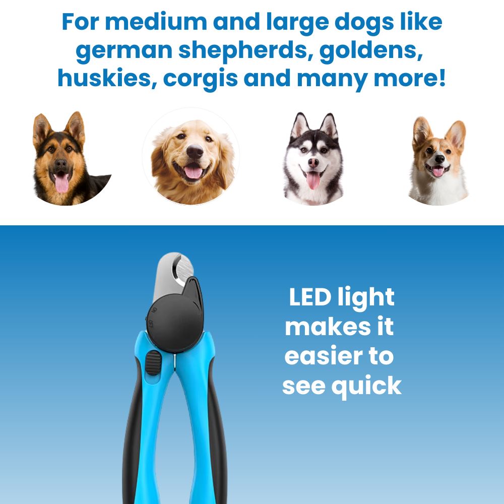 LED Dog Nail Clippers NuewayPets