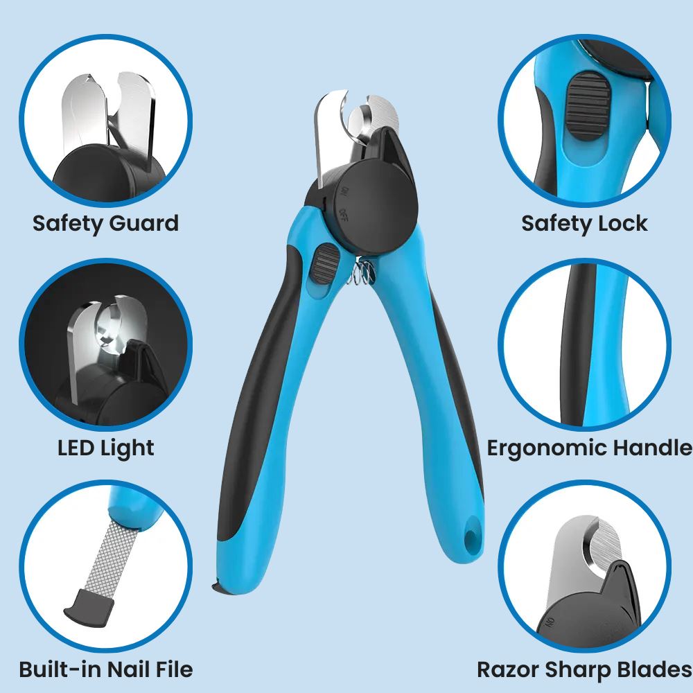 LED Dog Nail Clippers (Upsell) NuewayPets