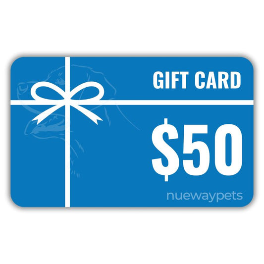 $50 VALUE GIFT CARD (E-CARD) NuewayPets $50.00 