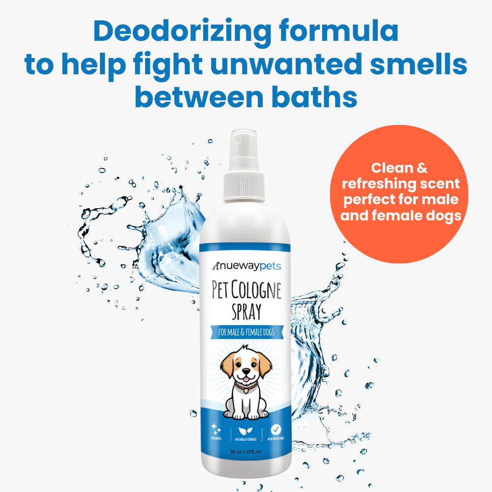 Dog Cologne Spray - For Male and Female Dogs - Clean & Refreshing Scent