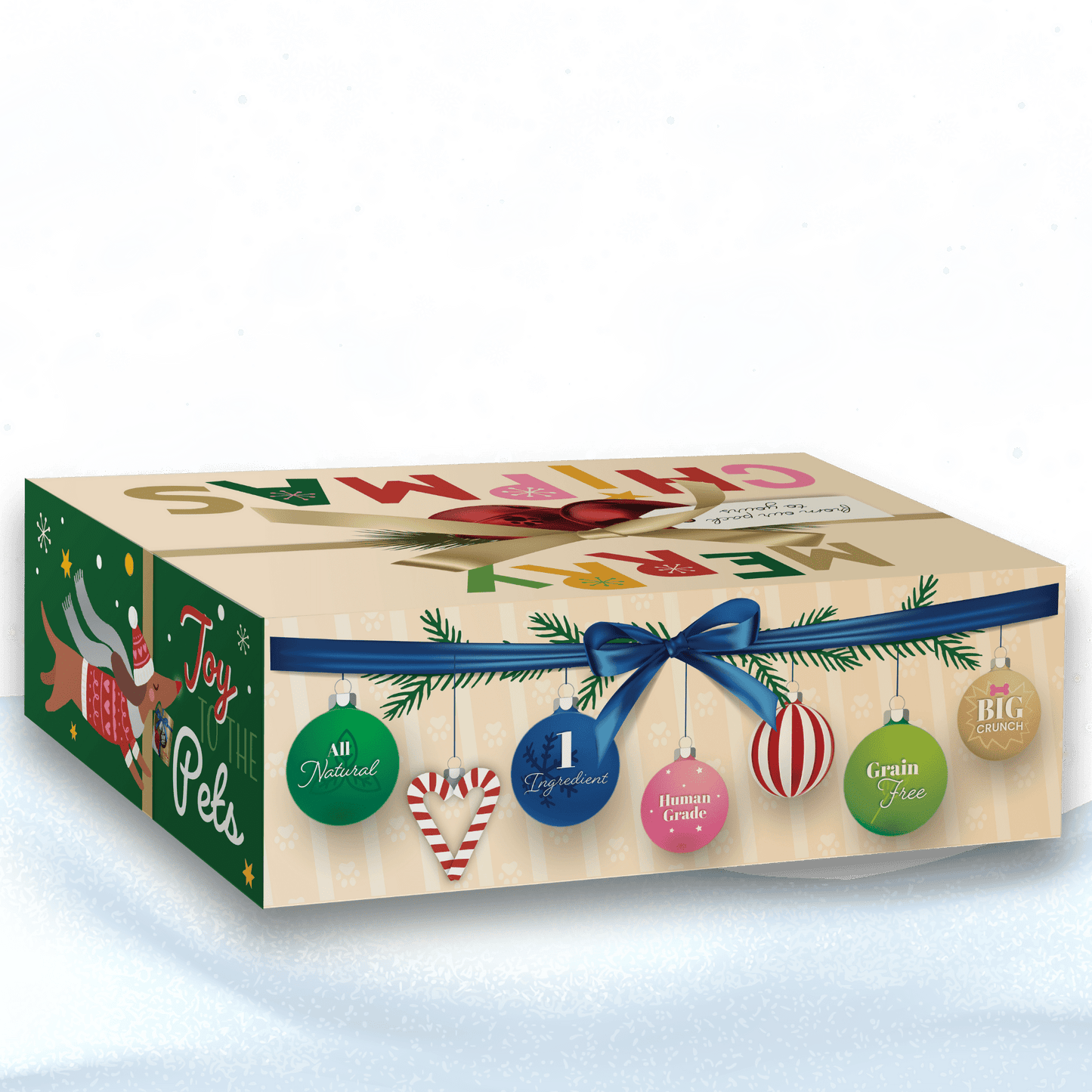 Chipmas Cheer Holiday Dog Treat Box