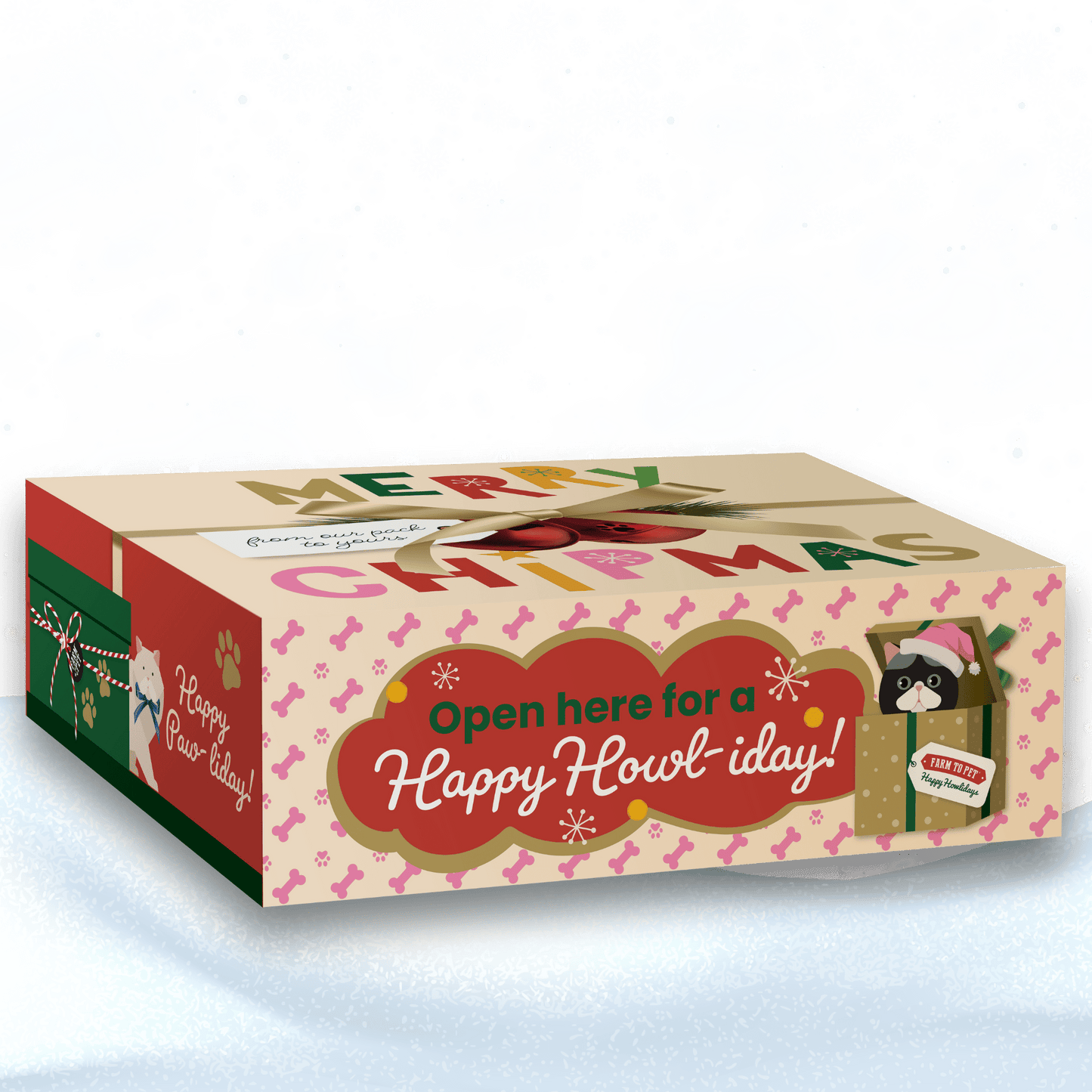 Chipmas Cheer Holiday Dog Treat Box