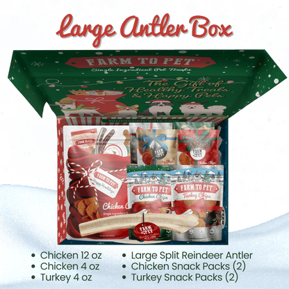 Chipmas Chips 'N Chews Dog Treat Box