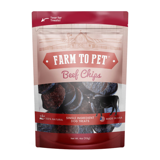 Beef Chips for Dogs Chips Farm To Pet 